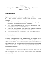 Unit Four conflict of laws.doc